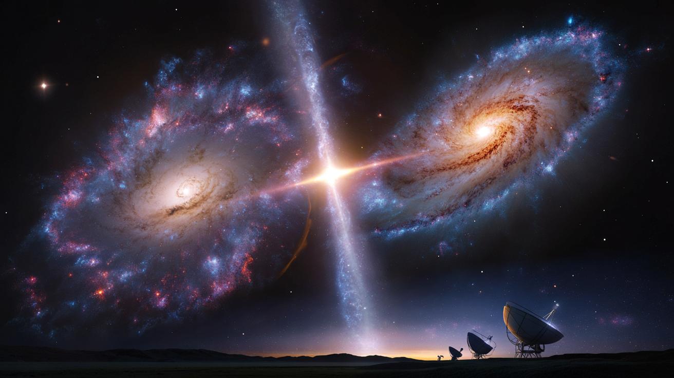Astrofizyczny „laser” z głębi kosmosu. Naukowcy namierzyli sygnał sprzed 8 miliardów lat