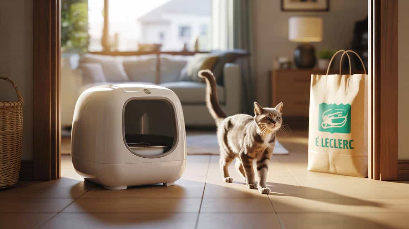 Automatyczna kuweta za 199 zł w E.Leclerc: koniec z codziennym sprzątaniem po kocie