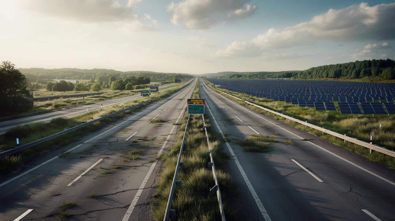 Autostrada widmo w centrum Niemiec: gotowa trasa, po której nikt nie jeździ