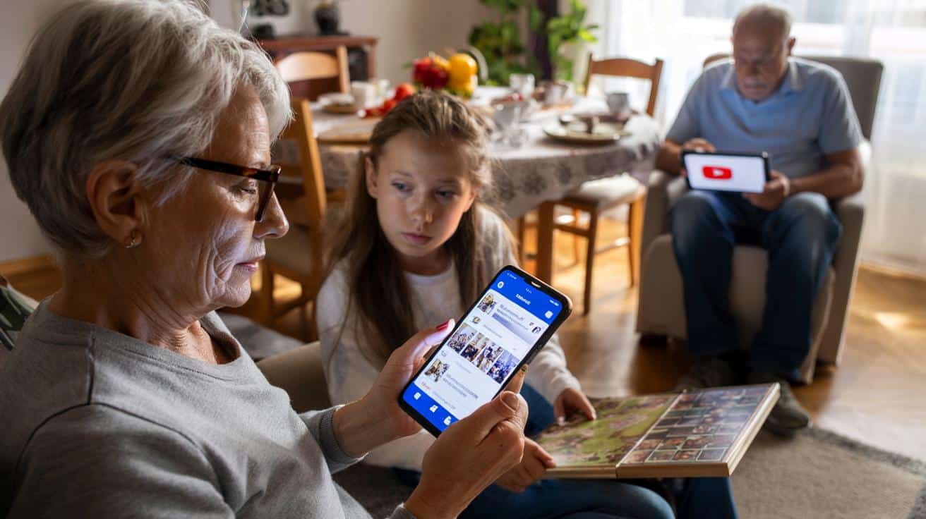 Babcia nie odrywa wzroku od Facebooka? Coraz częstszy problem w polskich domach