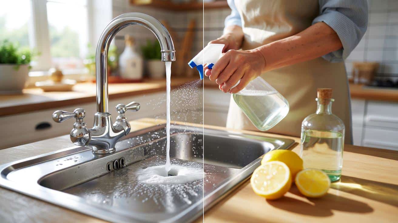 Babcin sposób na kamień w zlewie: ta mieszanka działa bez szorowania