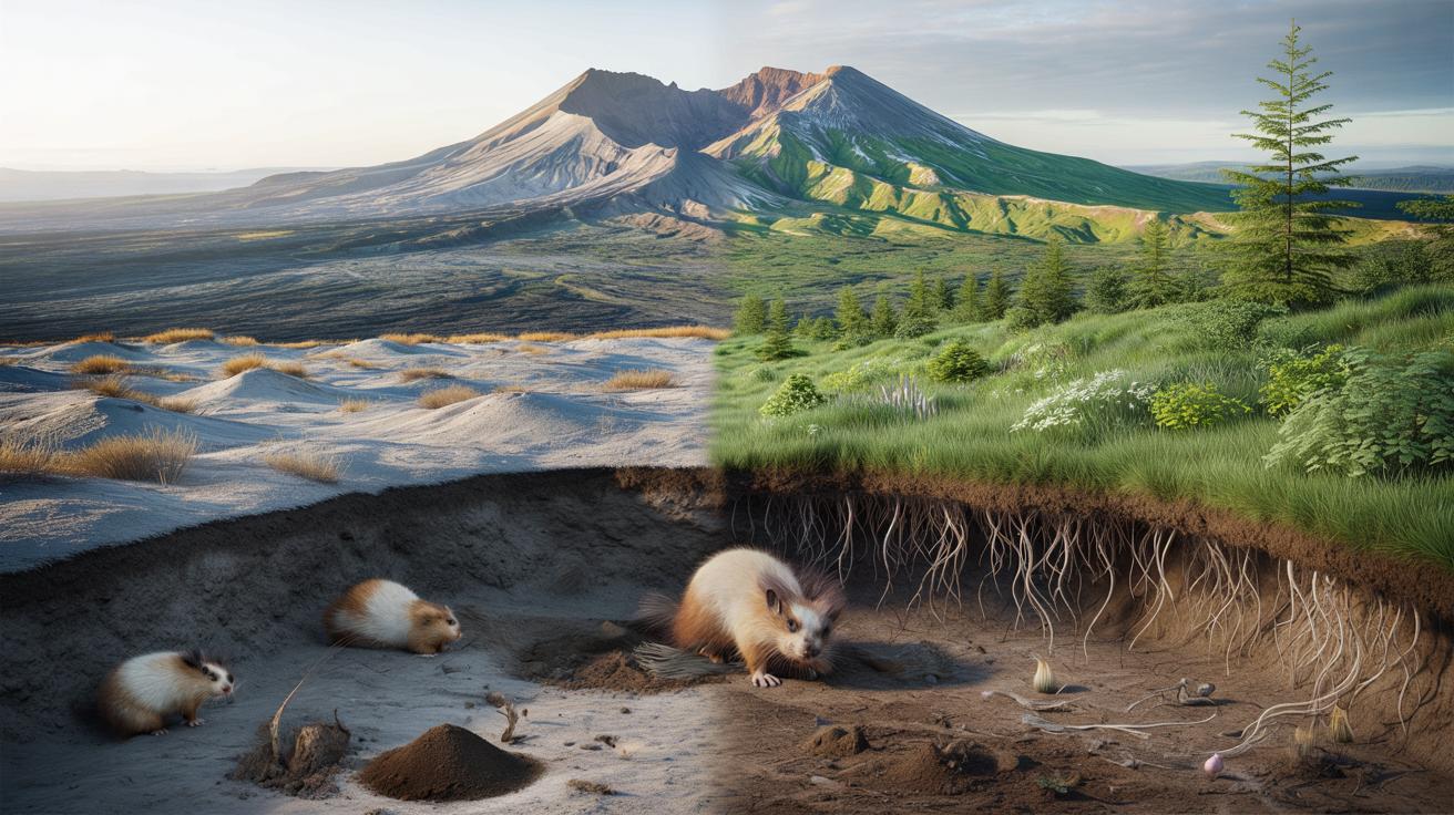 Badacze „zaszczepili” glebę gryzoniami. Po latach pustynia wybuchła zielenią