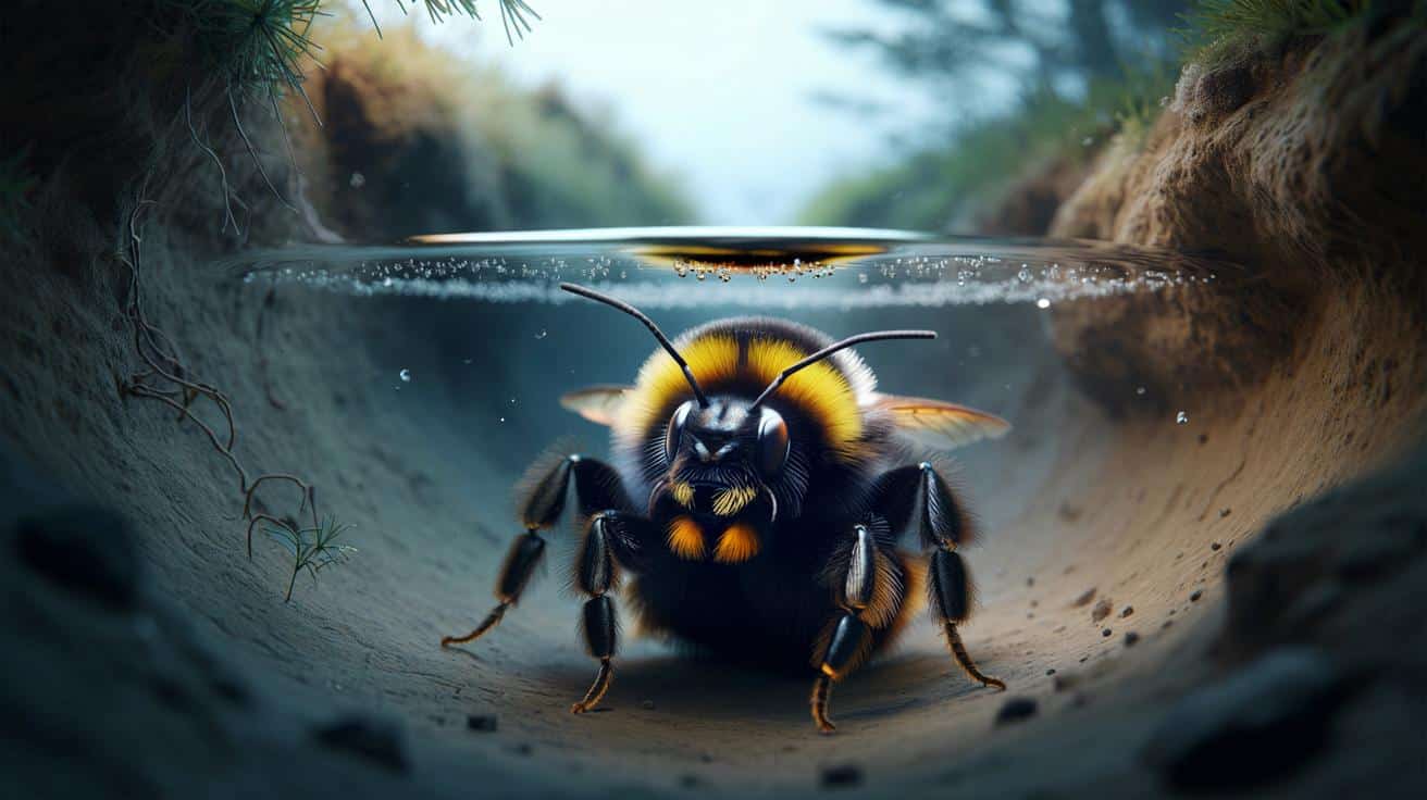 Badaczka przez przypadek odkryła „wodny tryb życia” królowych trzmieli