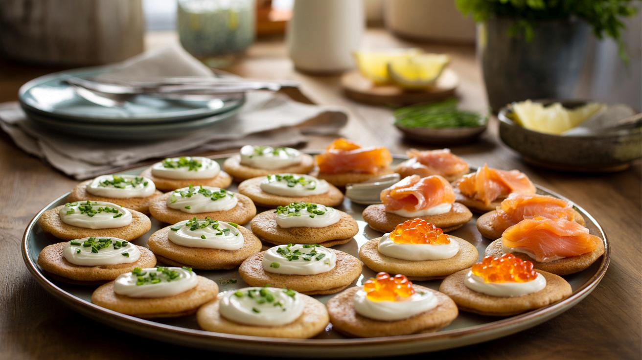 Bajecznie miękkie bliny gryczane: przekąska, którą goście biorą za catering