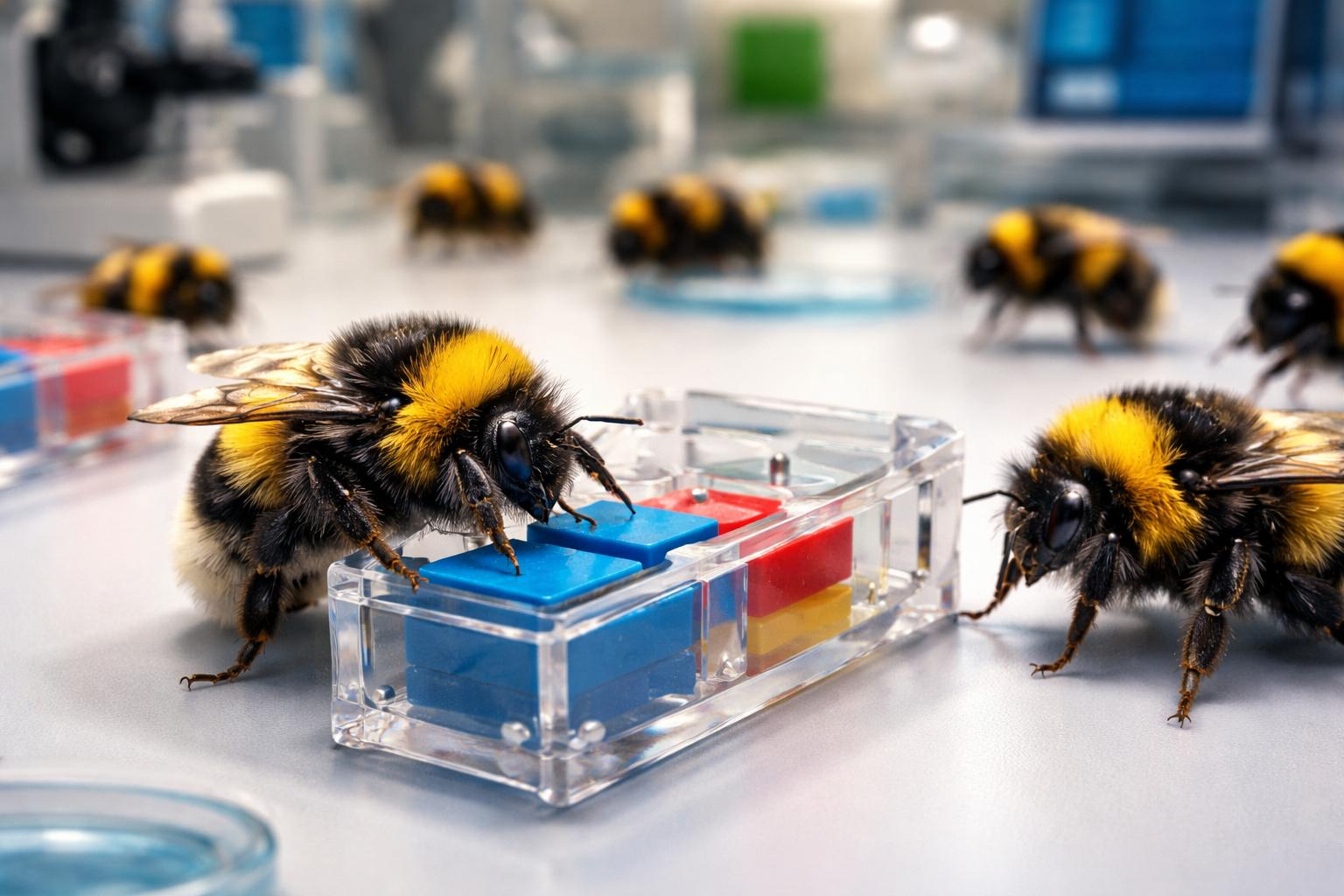 Bąki zaskoczyły naukowców. Mały mózg, a zachowują się jak uczniowie