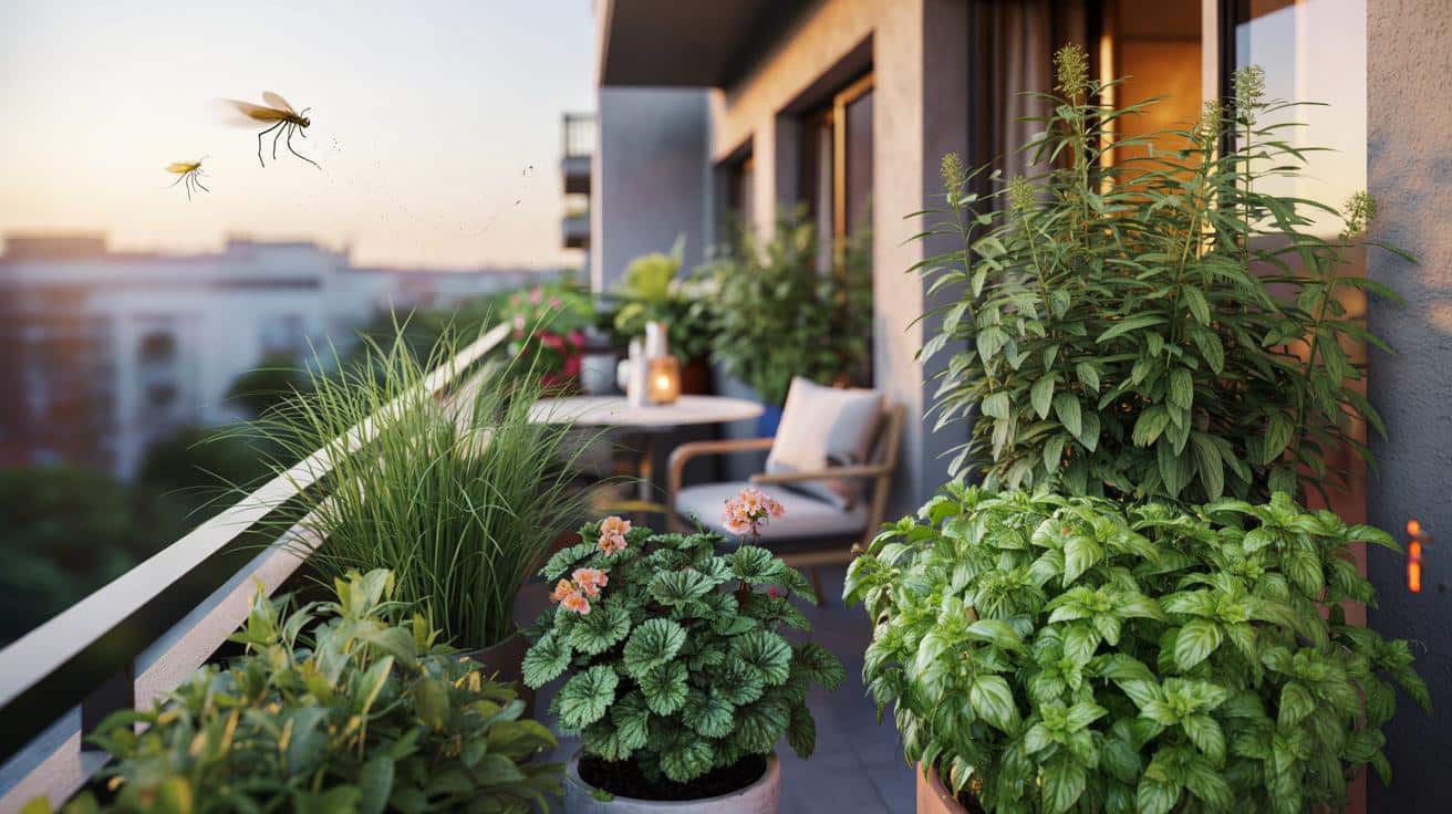Balkon bez komarów: te pachnące rośliny naprawdę działają