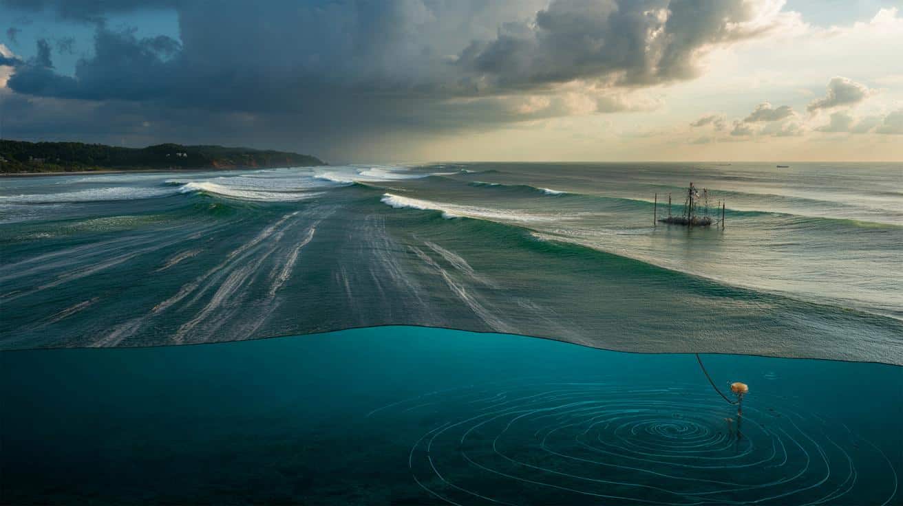 Bałwan w zatoce Bengalu: prąd morski płynie „pod prąd” podręczników