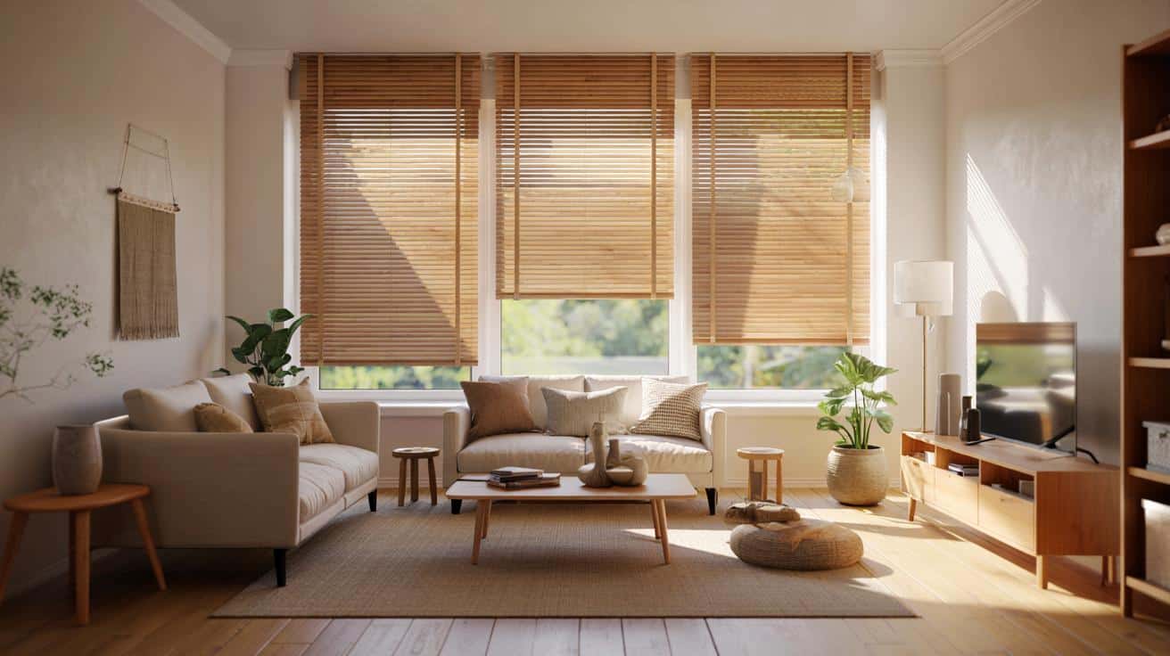 Bambusowe rolety z Ikei zamiast firanek: hit eleganckich salonów