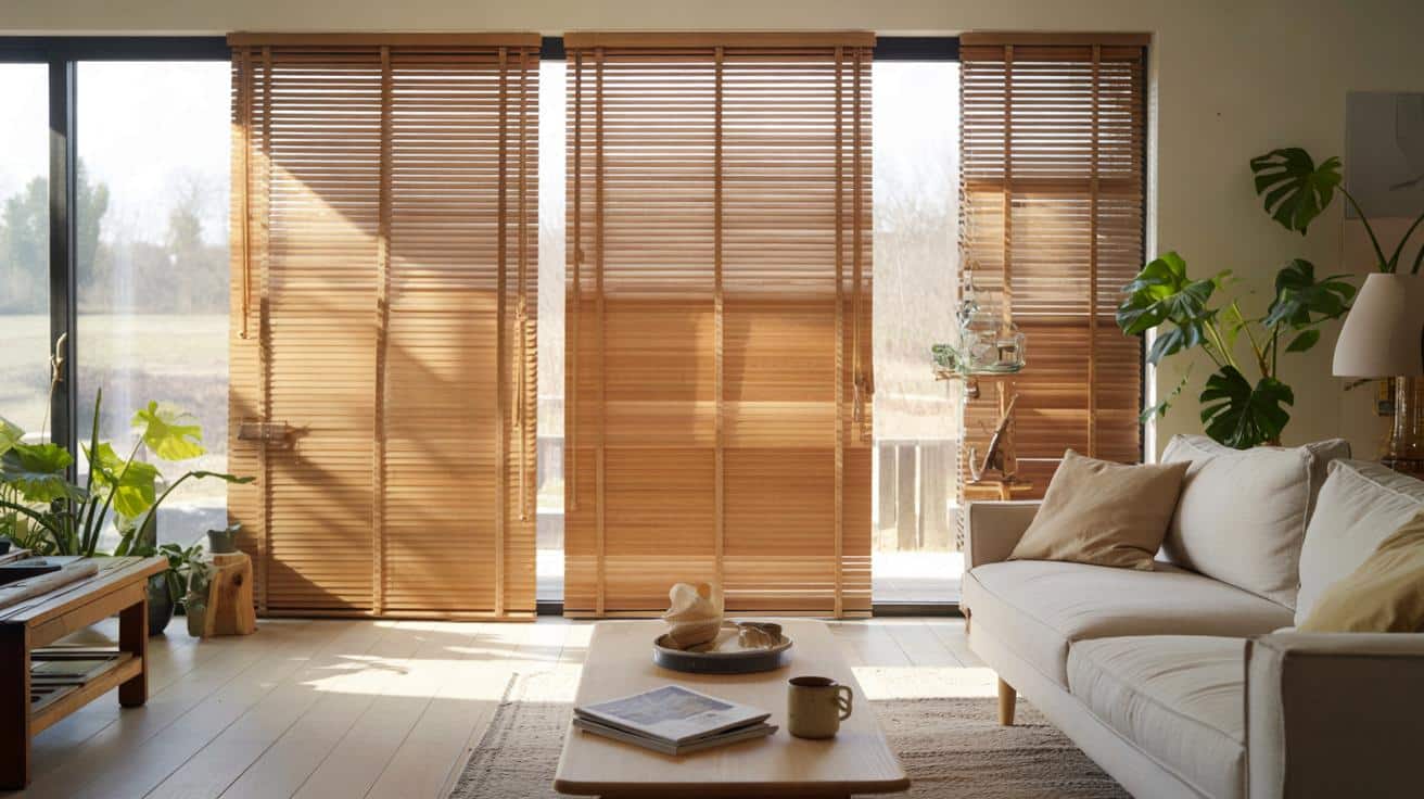 Bambusowe rolety z Ikei zamiast zasłon: hit eleganckich salonów