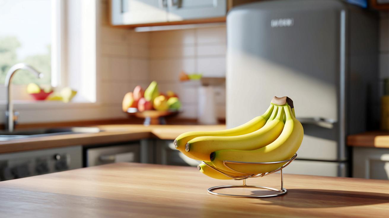 Banany nie do miski i nie do lodówki. To miejsce działa najlepiej