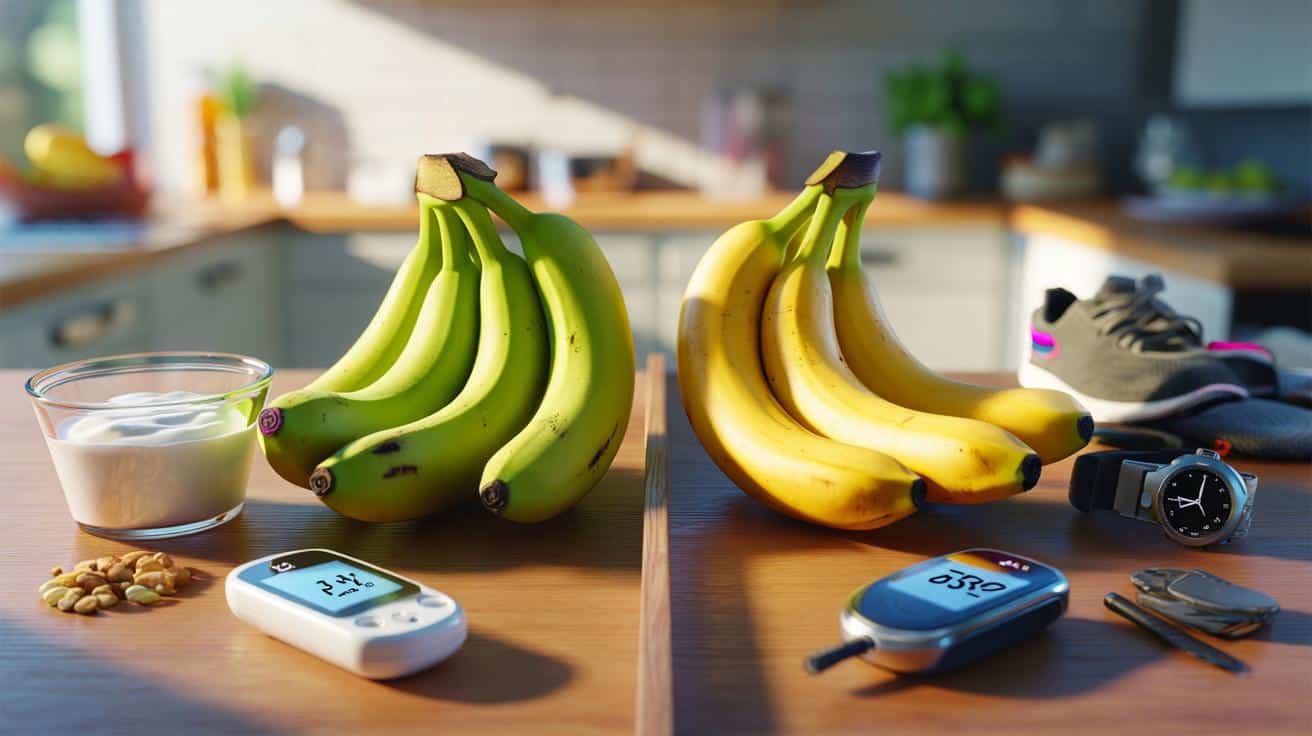 Banany zielone czy żółte? Jak kolor naprawdę wpływa na cukier i energię