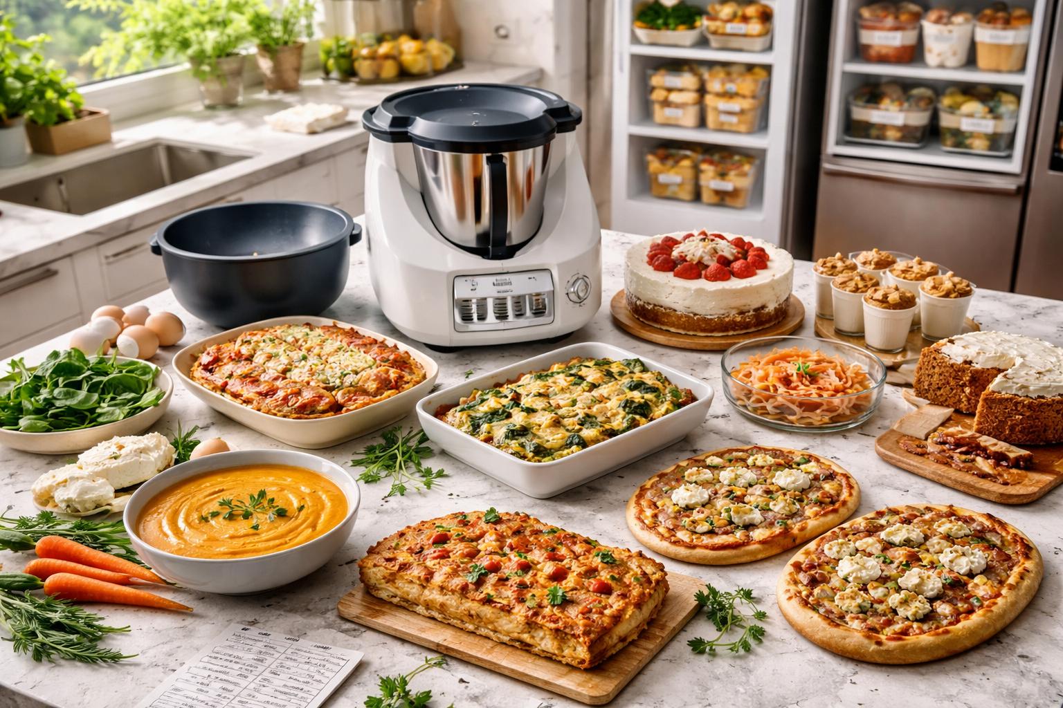 Batch cooking z Thermomixem: 10 kolacji na cały kwiecień w jedno popołudnie