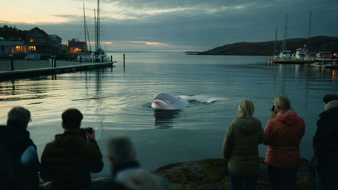 Beluga w wąskich wodach Bałtyku? Tajemnicza fala zgłoszeń z Flensburga
