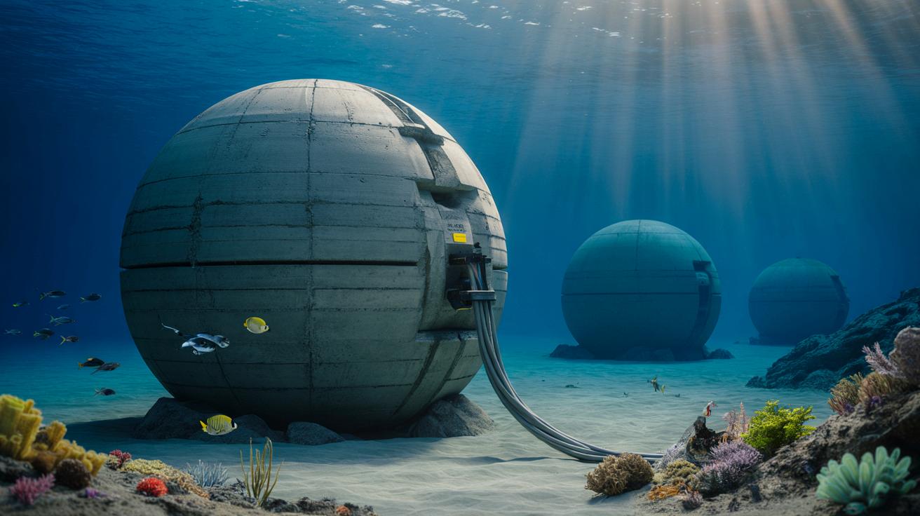 Betonowe kule jak gigantyczne baterie. Kalifornia testuje je w oceanie