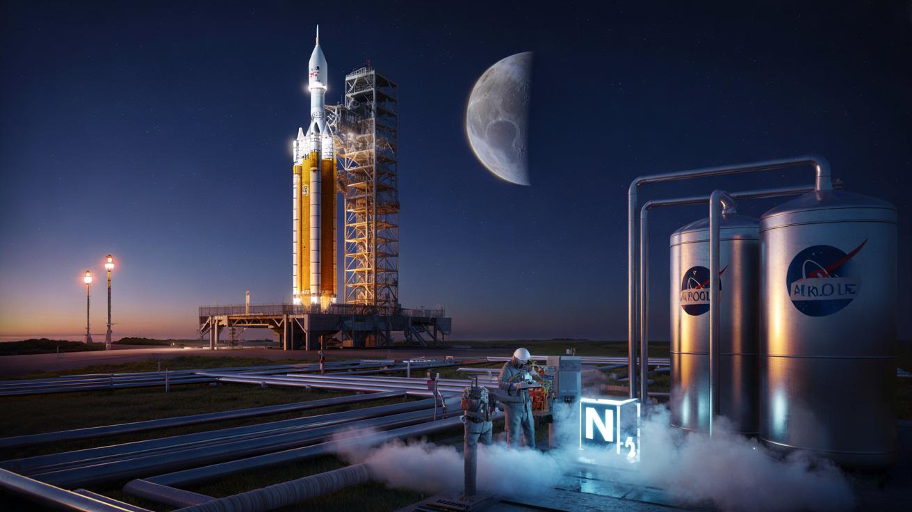 Bez niego rakieta nie ruszy: ukryta rola azotu w misji Artemis II