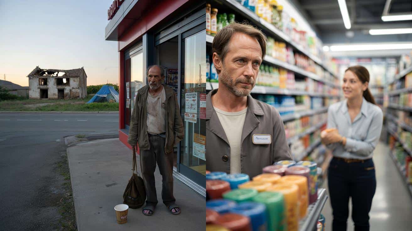 Bezdomny stał pod sklepem, dziś ma etat i szansę na nowe życie