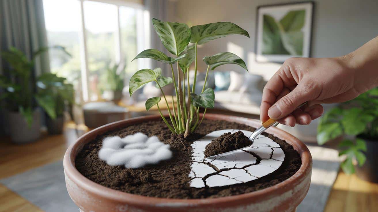 Biała warstwa na ziemi w doniczce? To ostrzeżenie od twoich roślin