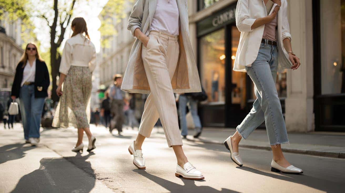 Białe derbisy wracają do łask. To najmodniejsze płaskie buty na wiosnę