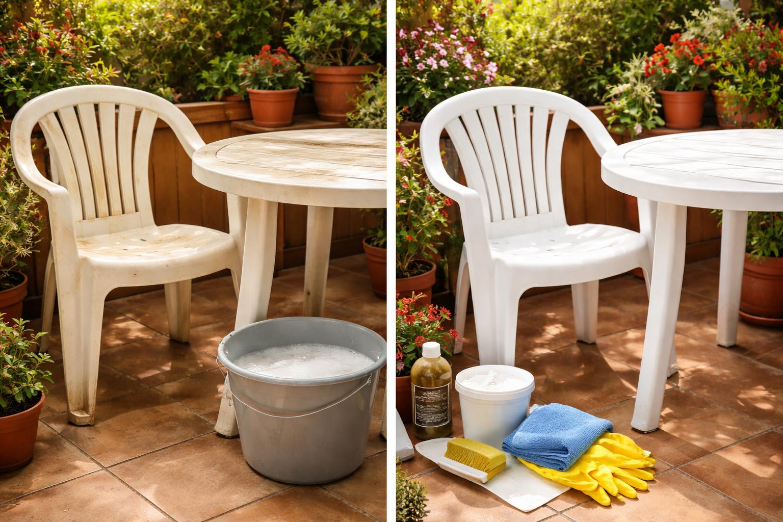 Białe jak nowe: jak uratowałam pożółkłe meble ogrodowe jedną prostą metodą