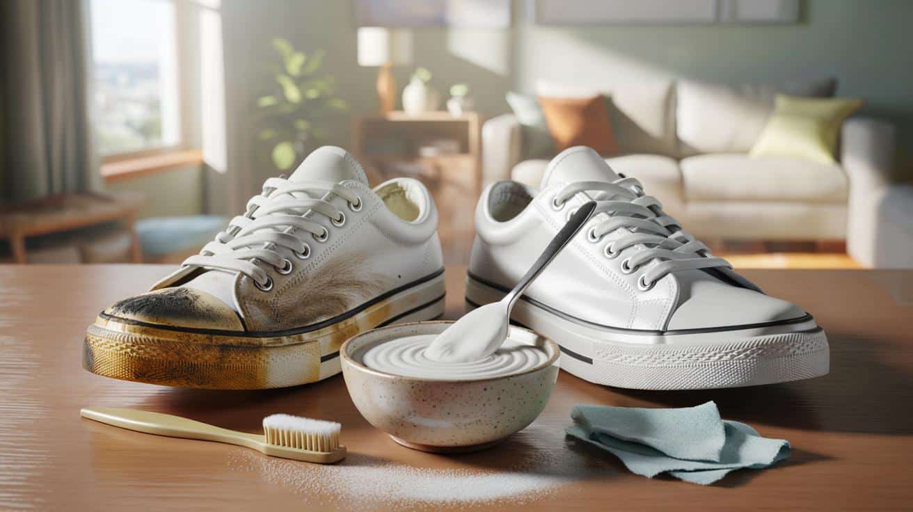 Białe sneakersy jak nowe bez pralki: prosty domowy trik