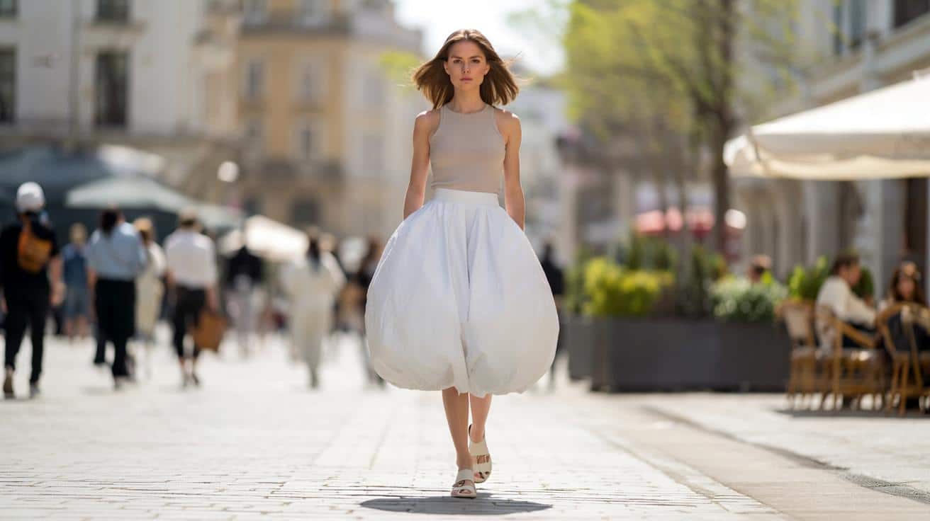 Białe spódnice na wiosnę 2026: model, który wyszczupla i robi efekt „wow”