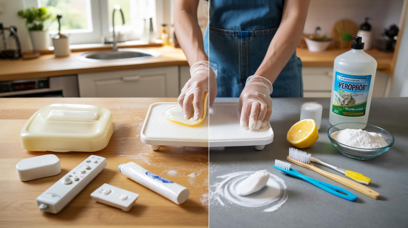 Biały plastik jak nowy: 5 domowych trików na żółte plamy