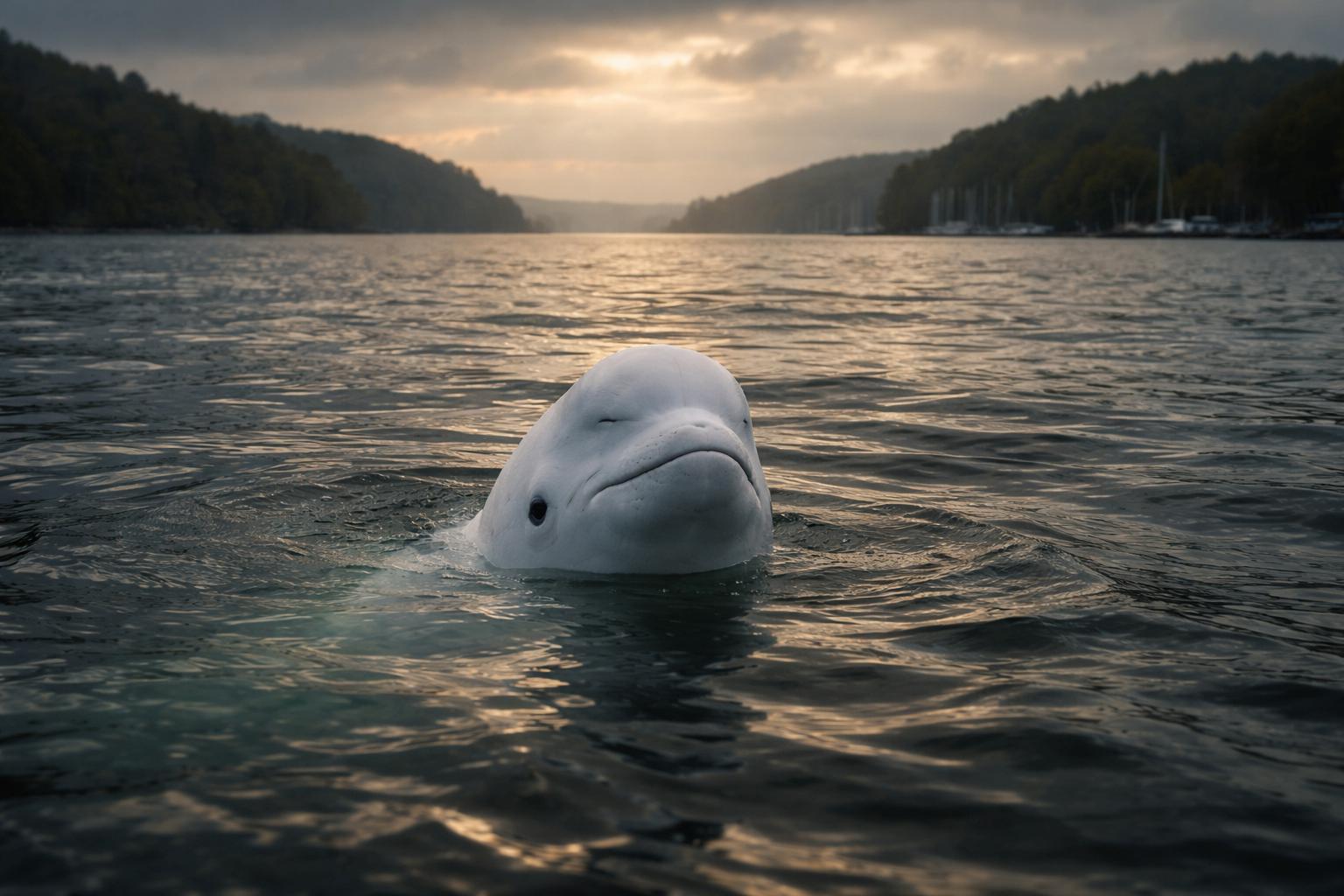 Biały wieloryb w Bałtyku? Tajemnicza obserwacja koło Flensburga