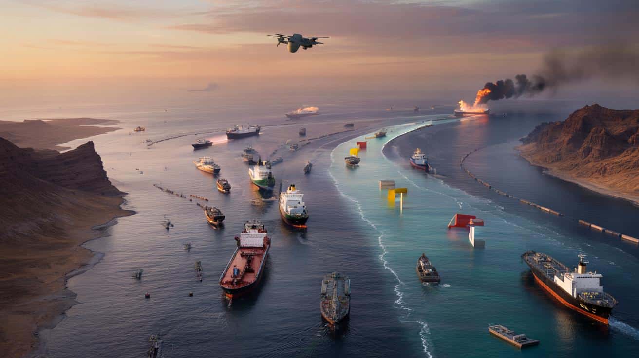 Blokada cieśniny Ormuz uderza nierówno w Europę. Kto ma najwięcej do stracenia?