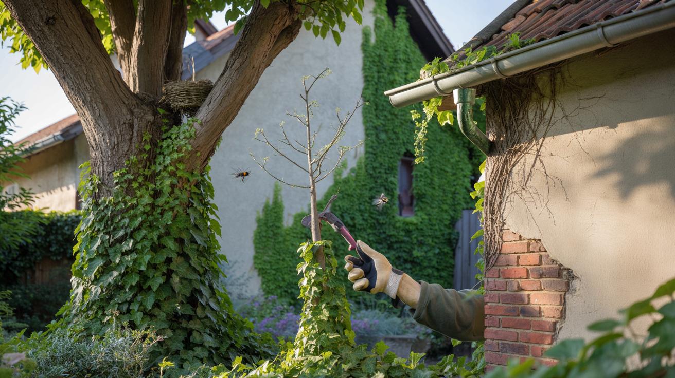Bluszcz na drzewach i ścianach: wycinać czy zostawić? Eksperci ostrzegają