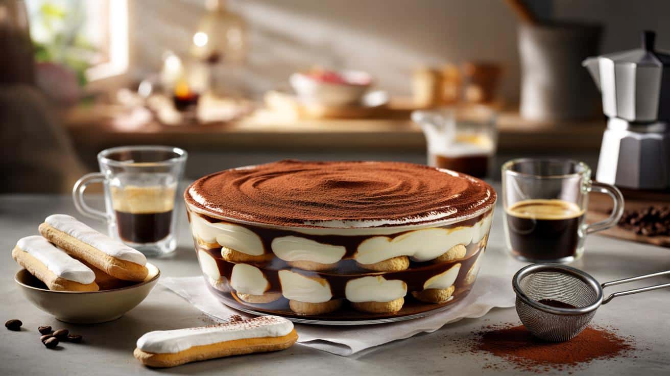 Błyskawiczne tiramisu bez jajek w 10 minut. Hit na leniwe wieczory