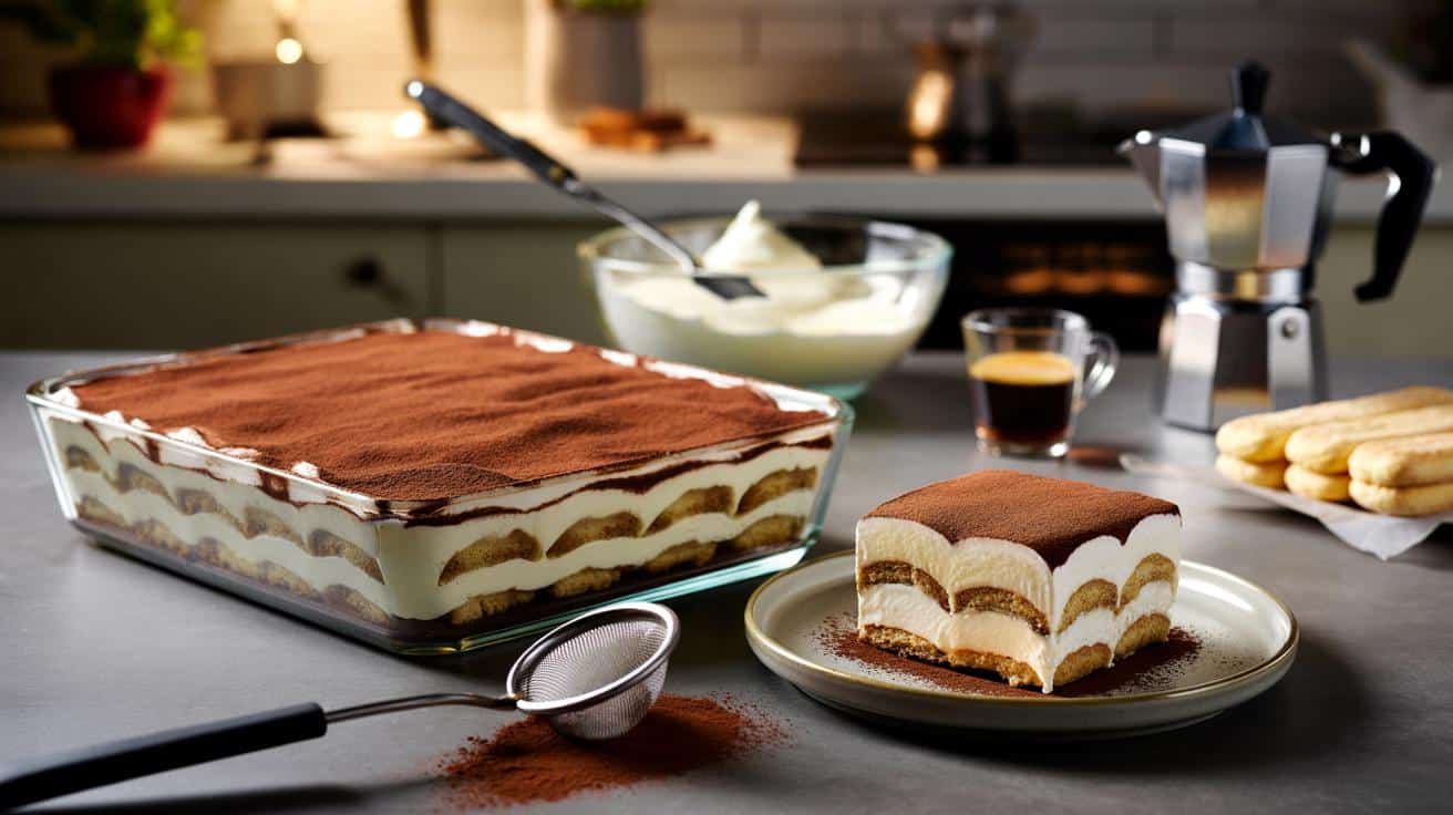 Błyskawiczny tiramisu bez jajek w 10 minut. Przepis szefa kuchni