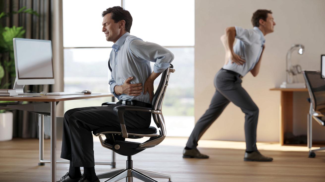 Ból pleców mimo fotela ergonomicznego? Prawdziwy problem jest gdzie indziej