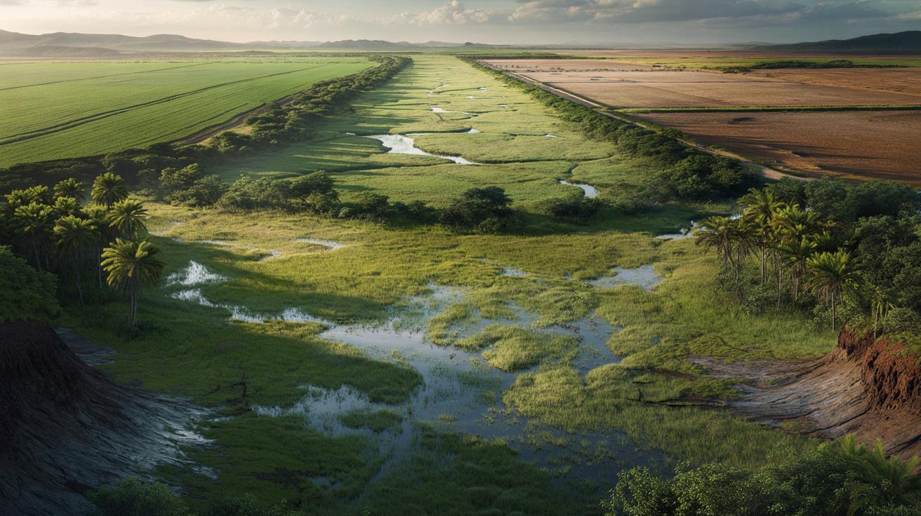 Brazylijskie mokradła skrywają węgiel niczym Amazonia. Rolnictwo już je wysusza