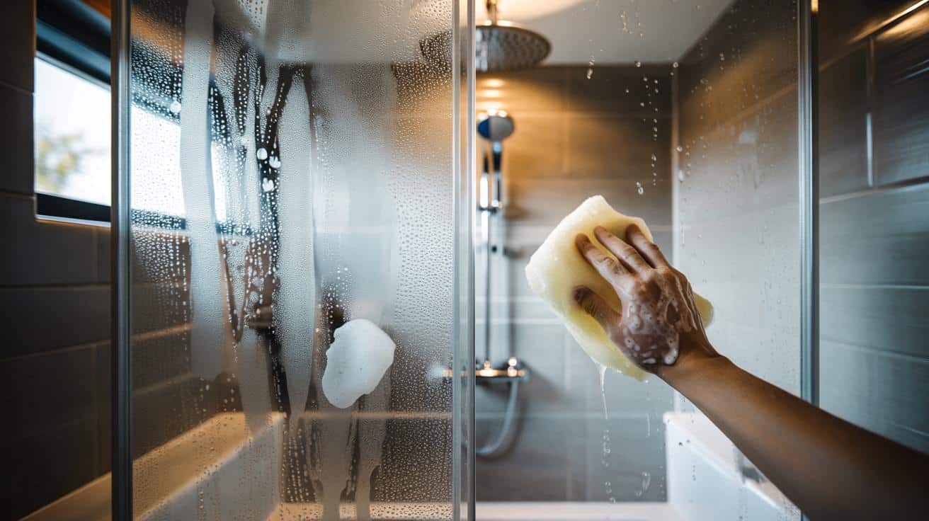 Brudna szyba prysznicowa? Ten prosty domowy żel usuwa kamień bez rys