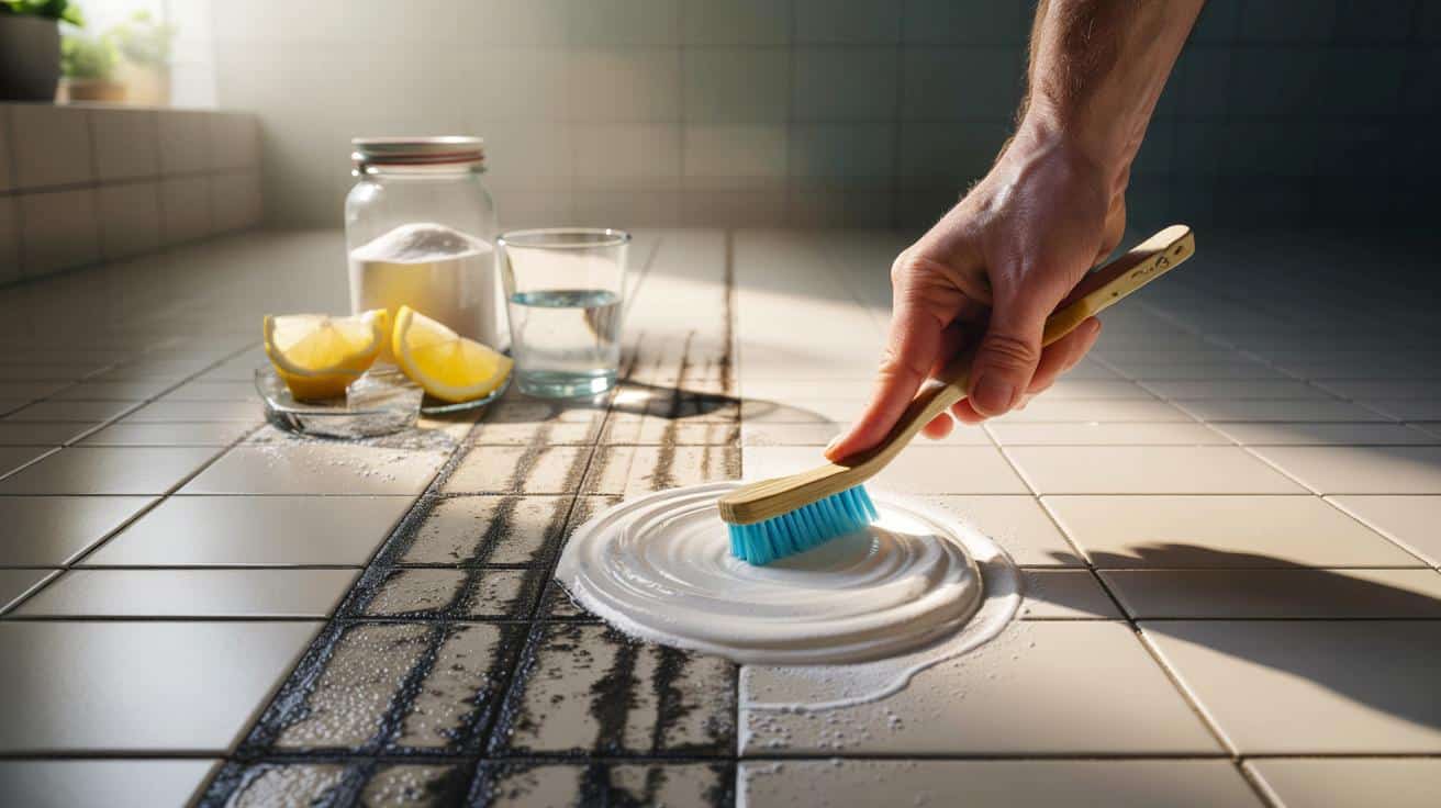 Brudne fugi na podłodze? Zobacz trik z 2 składników z kuchni