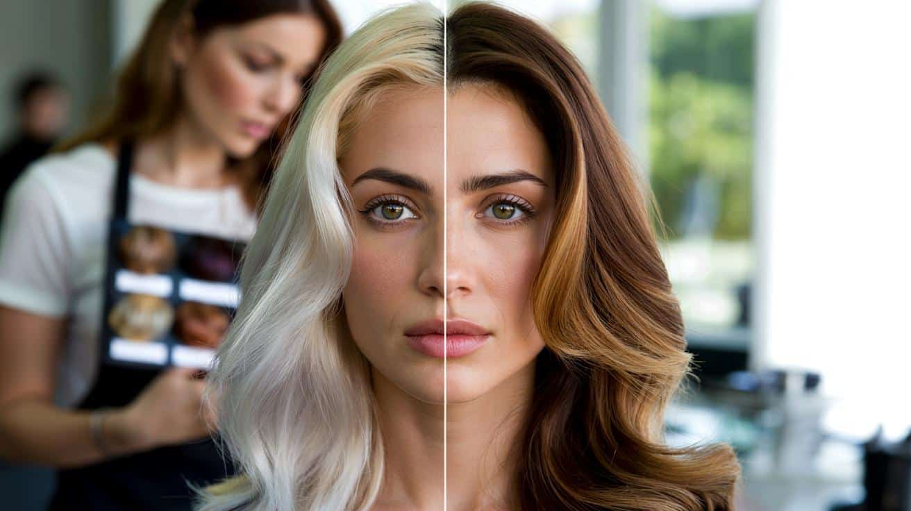 Brunetka u fryzjera: ten modny blond może dodać lat i zmęczyć twarz