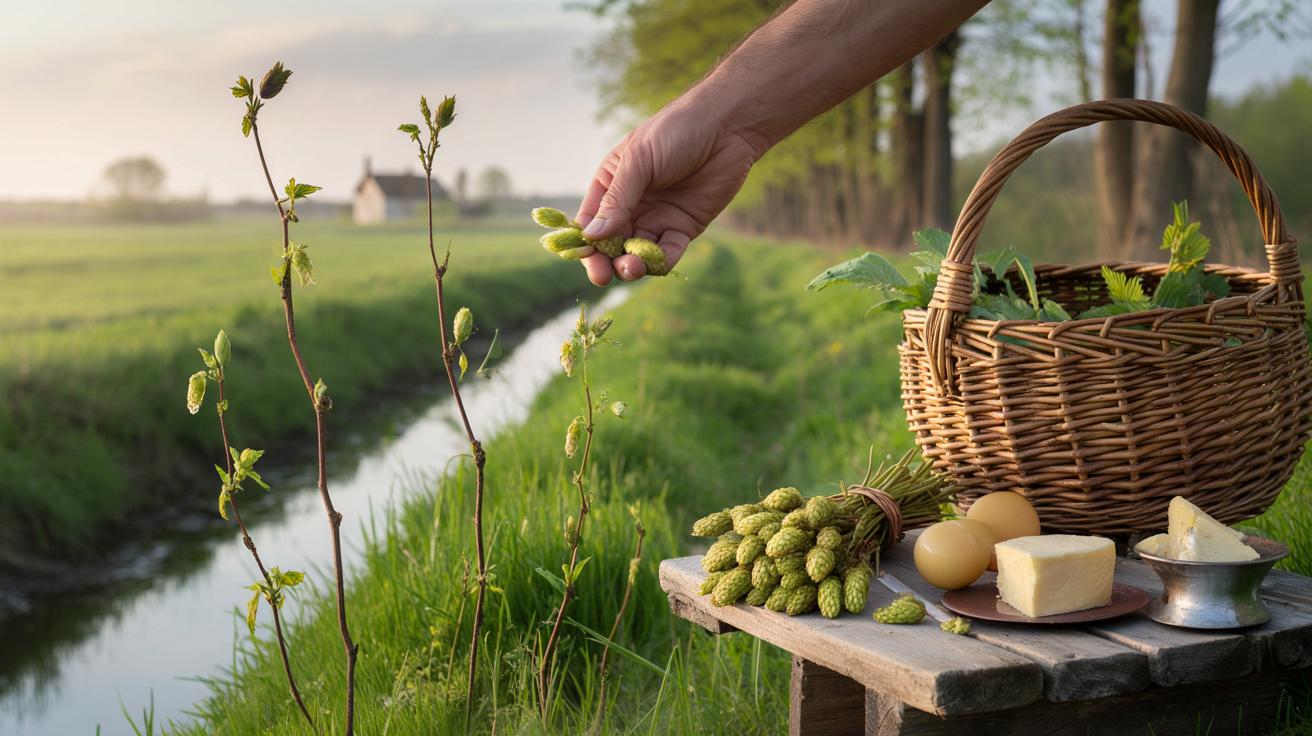 Bruscandole: wiosenny przysmak z dzikiego chmielu. Jak je zbierać i gotować