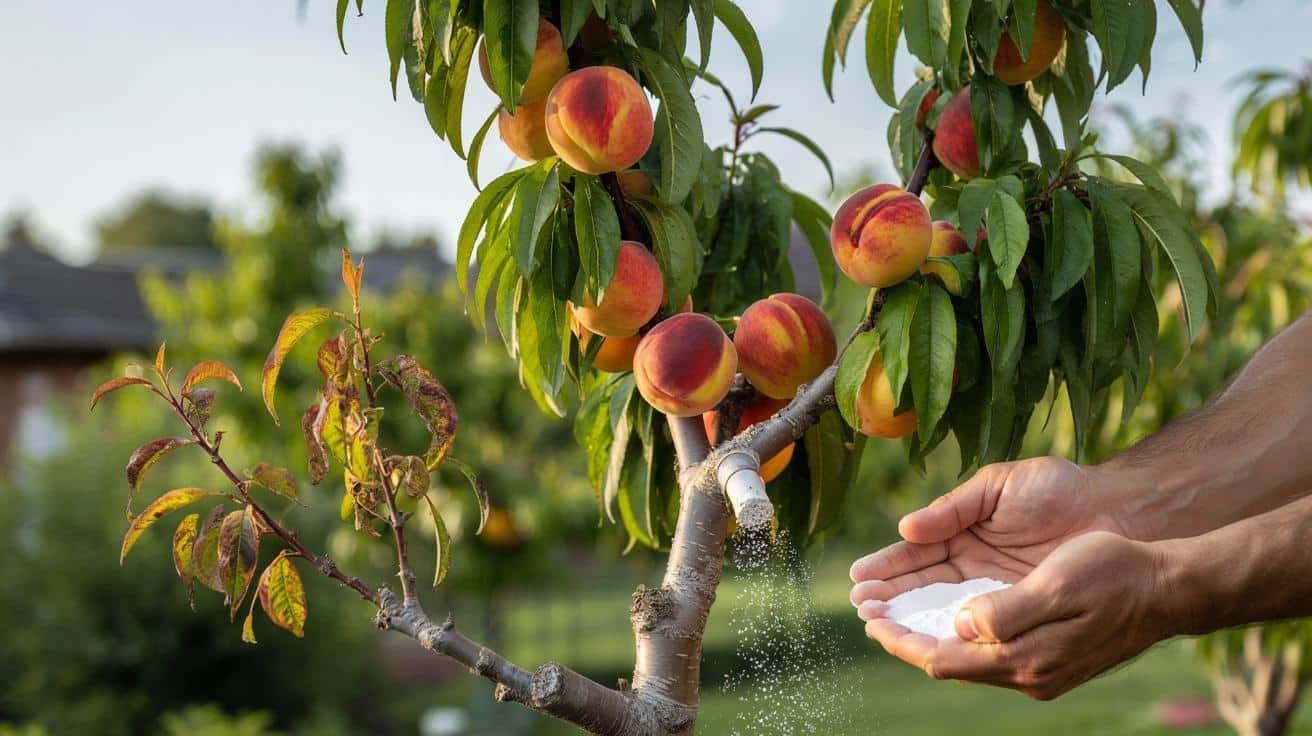 Brzoskwinie bez chorób: ten prosty składnik uratuje twoje drzewko