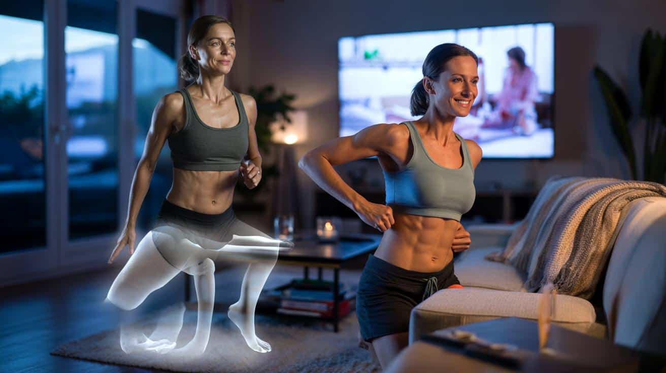 Brzuch robi się sam: 4 proste ruchy przed telewizorem na kanapie