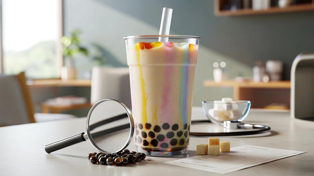 Bubble tea pod lupą: jak ta modna herbata wpływa na zdrowie?