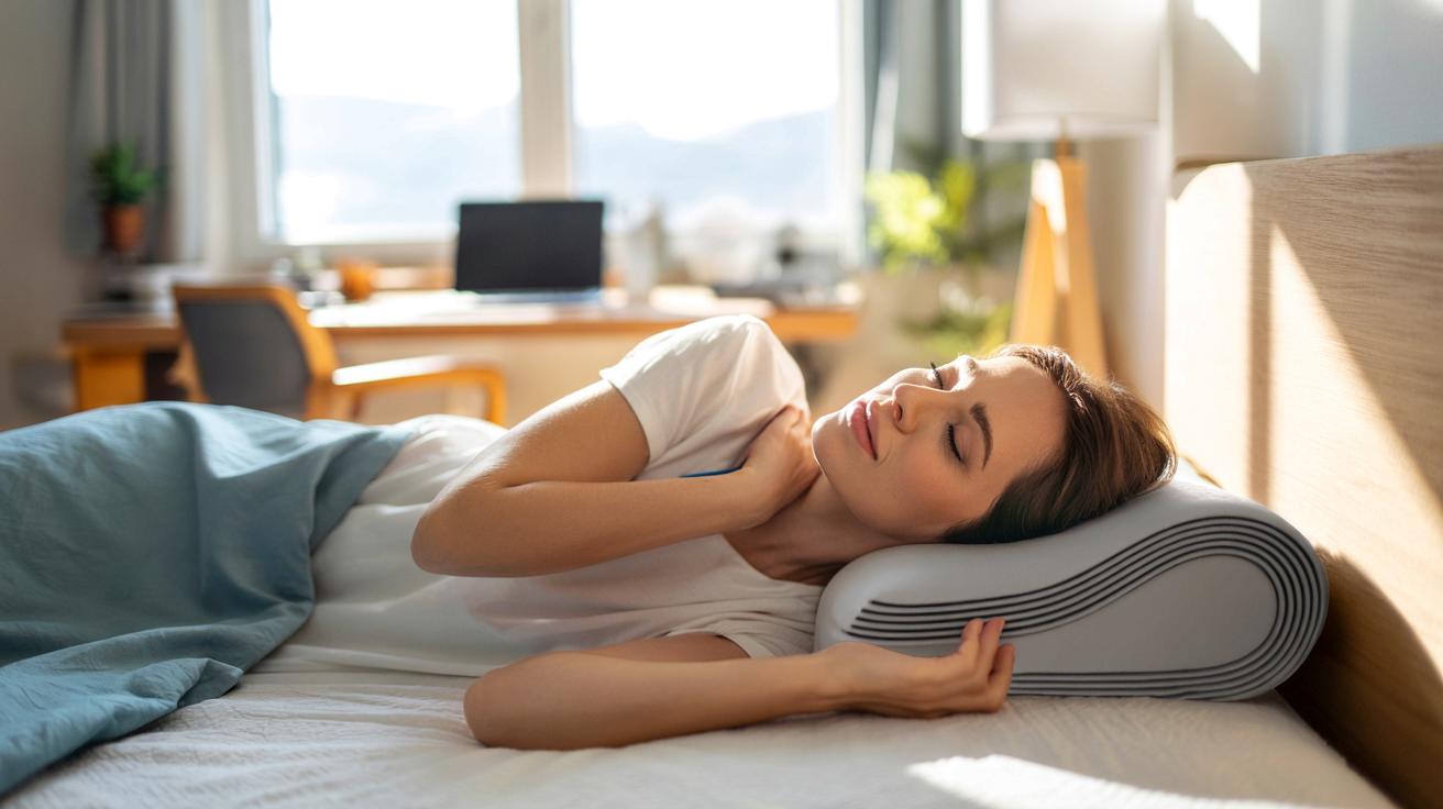 Budzą cię bóle karku? Oto proste triki na spokojny poranek