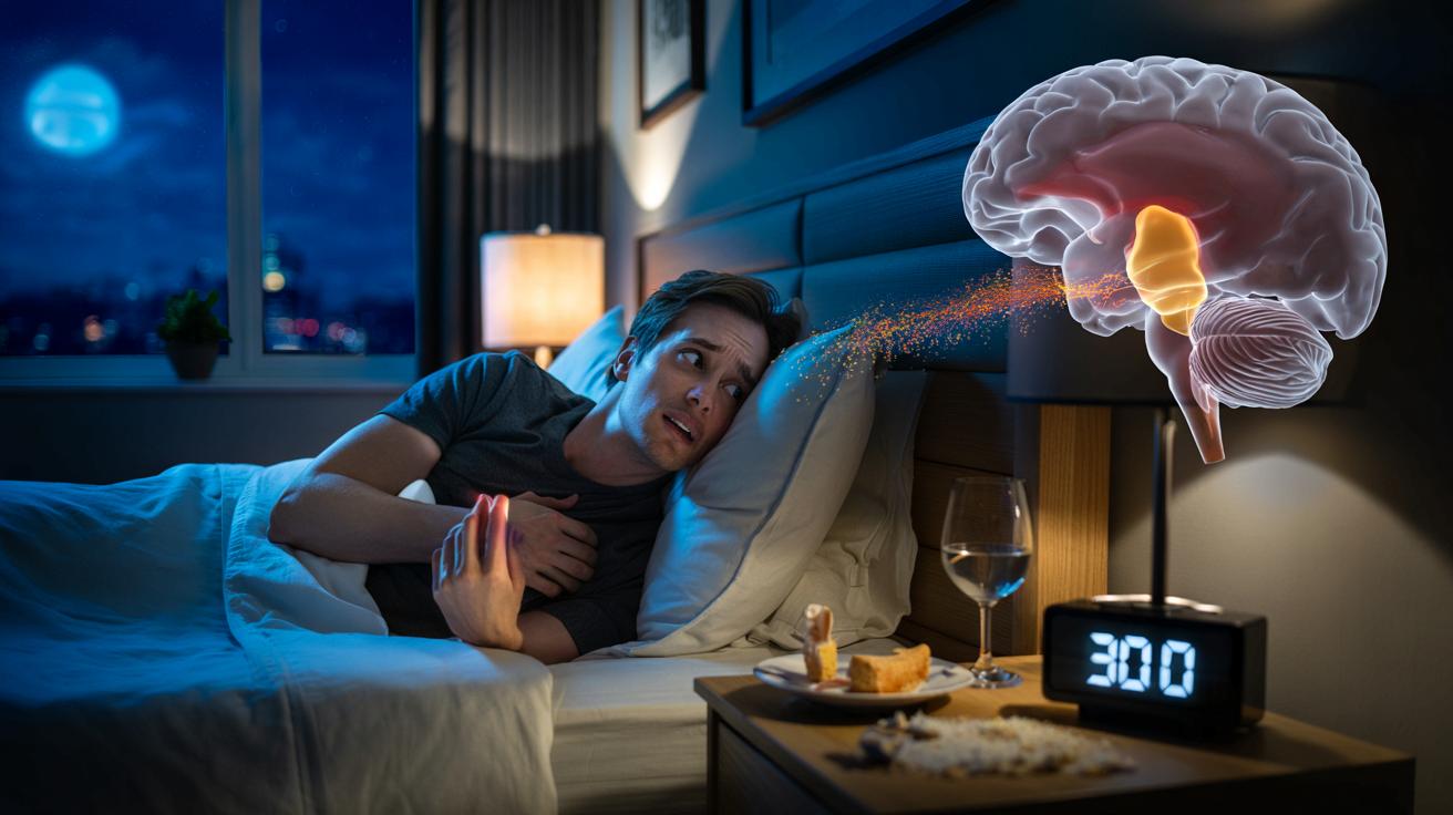 Budzik w mózgu między 2 a 4 nad ranem? Winny bywa jeden hormon