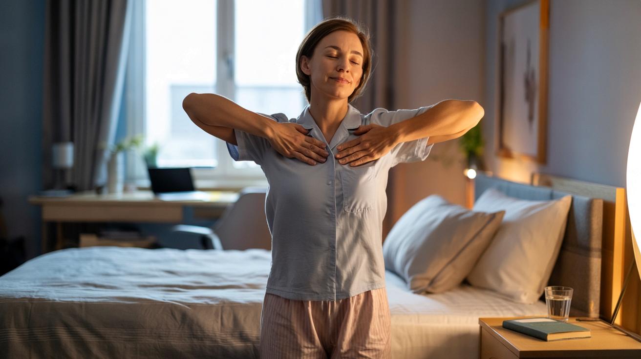 Budzisz się z zablokowanymi plecami? Ten prosty ruch zmienia poranek