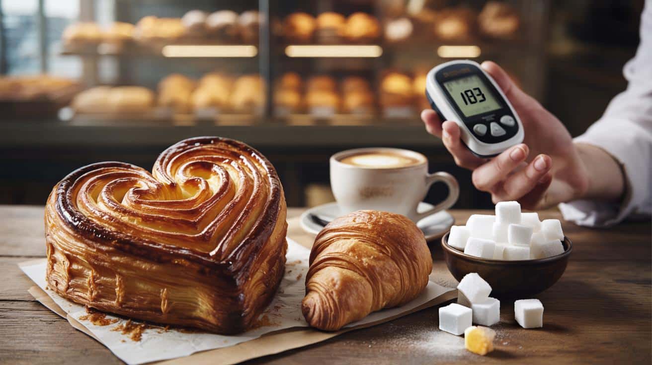 Ta popularna słodka bułka z piekarni niszczy glikemię bardziej niż croissant