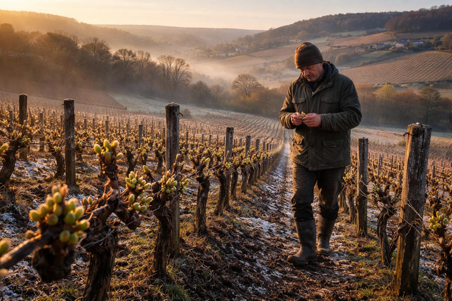 Burgundia po wiosennych przymrozkach: ulga na razie, prawdziwy stres dopiero przed nimi