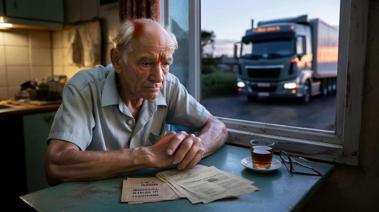 Był kierowcą ciężarówki całe życie. Tyle dostaje dziś emerytury