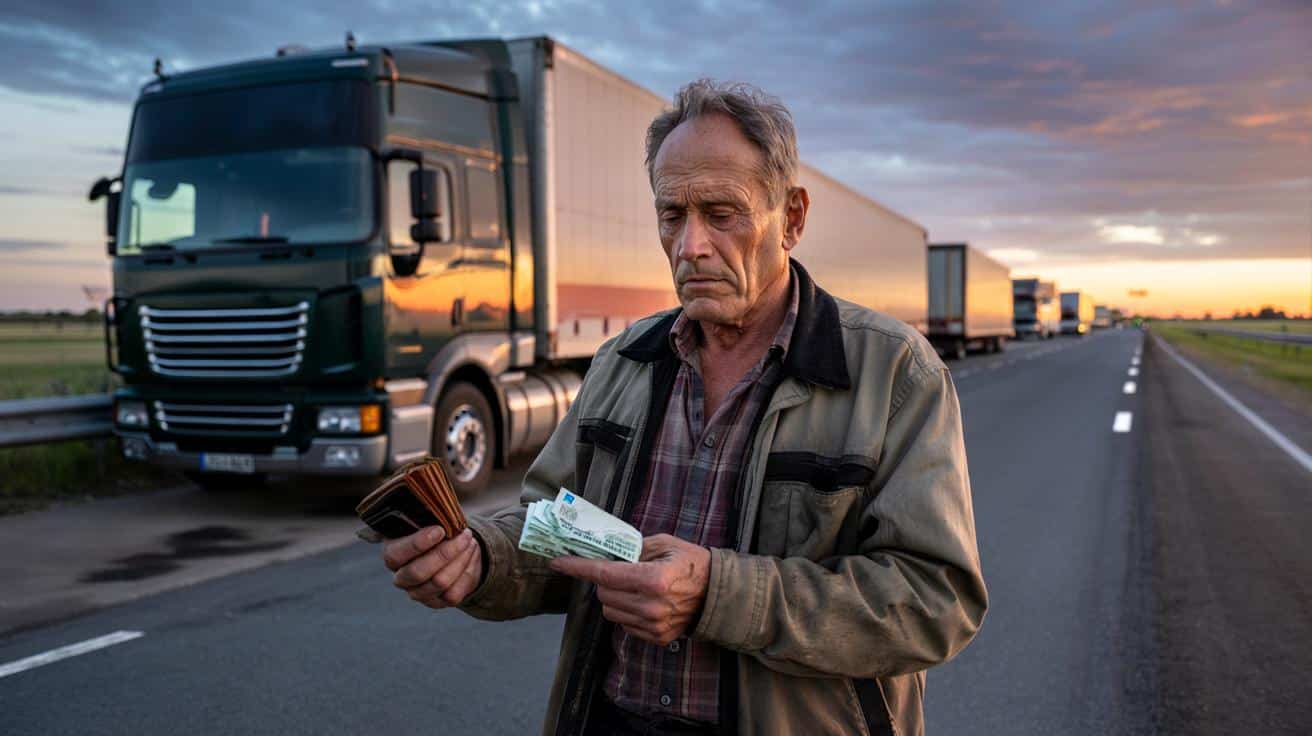 Całe życie za kierownicą tira. Tyle wynosi emerytura kierowcy
