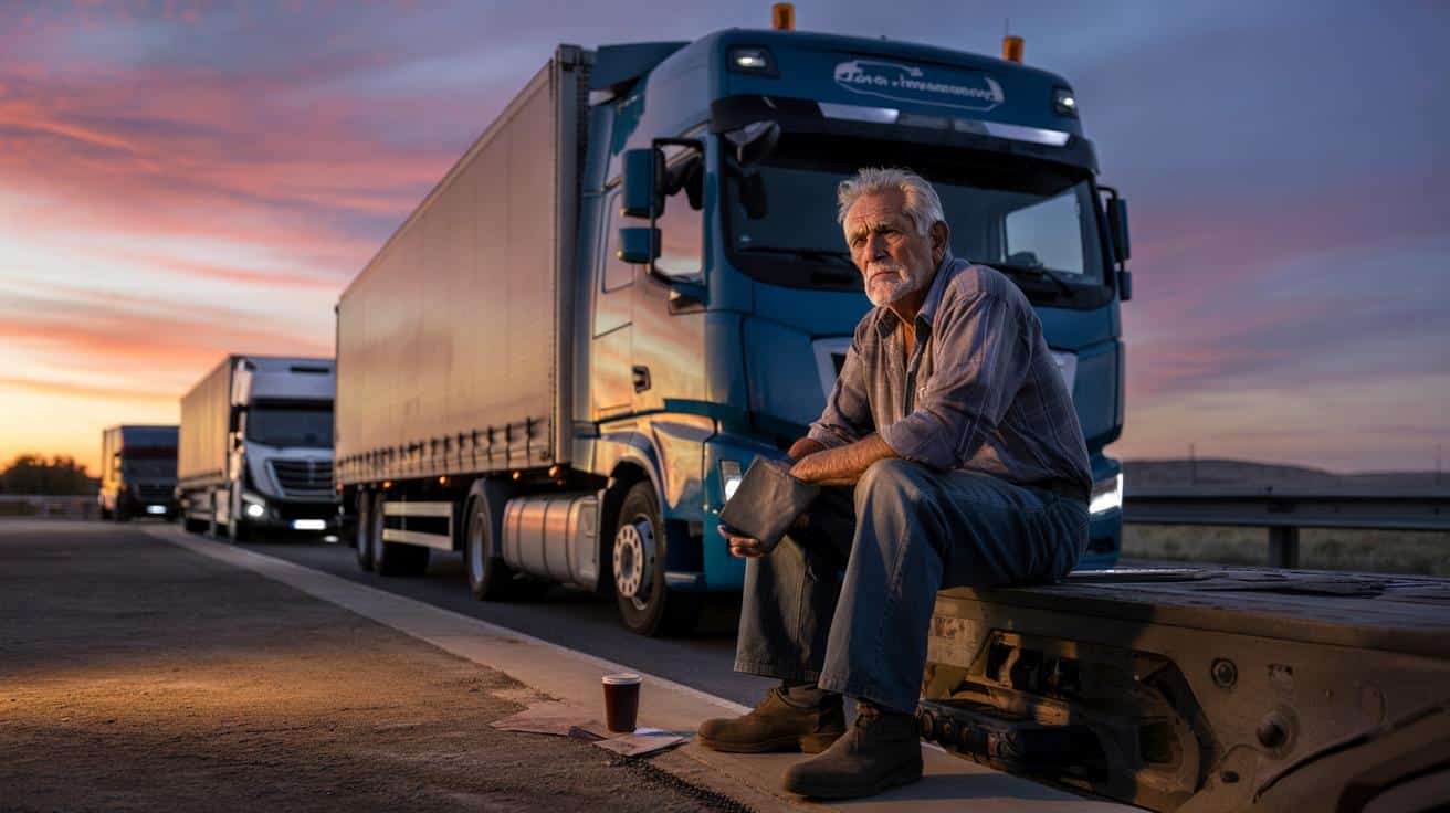 Całe życie za kółkiem tira. Tyle wynosi emerytura kierowcy ciężarówki