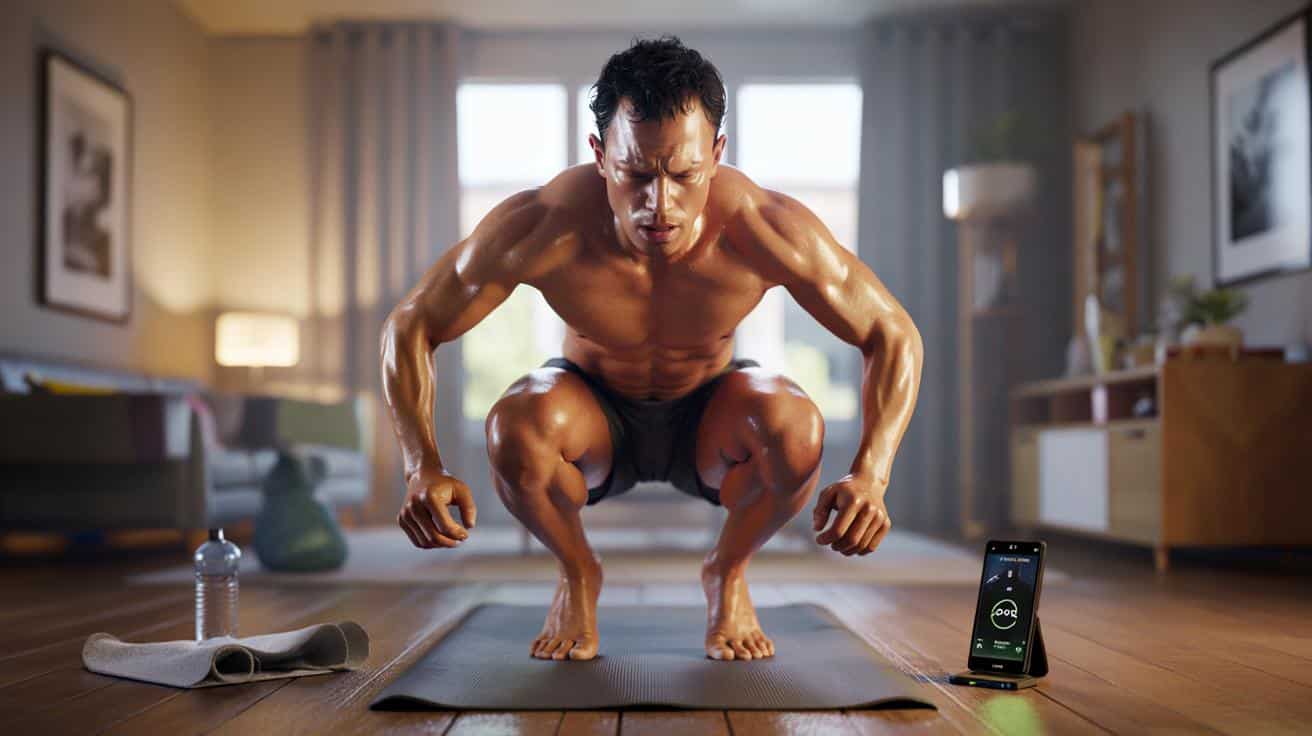 Cardio challenge w domu: 6 minut treningu, który naprawdę męczy