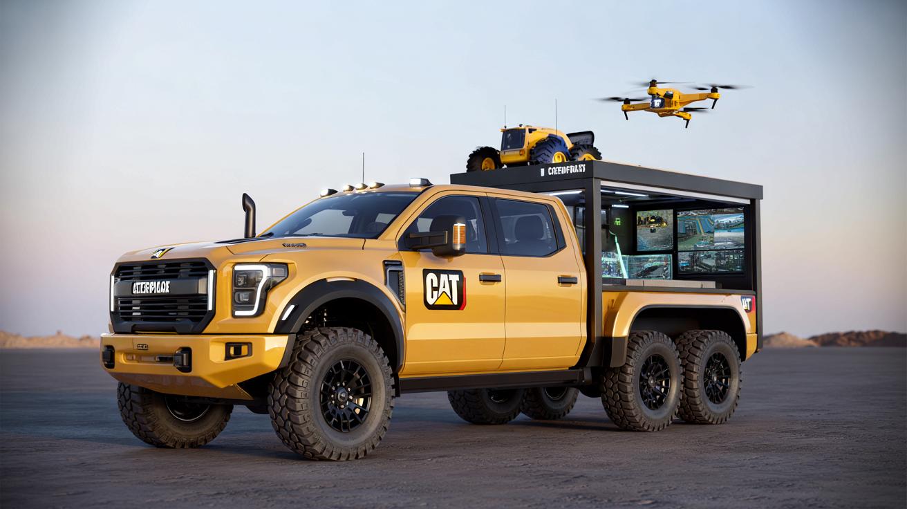 Caterpillar buduje własny pick-up 4×4. Nietypowy debiut w motoryzacji